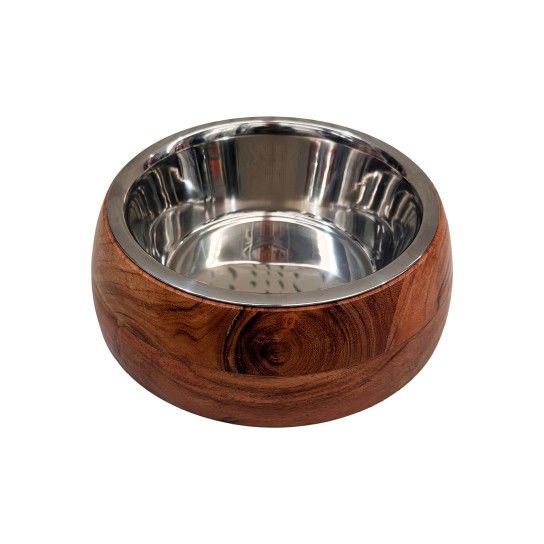 COMEDOURO WOODEN 1500ML 21CM COMEDOURO WOODEN 1500ML 21CM