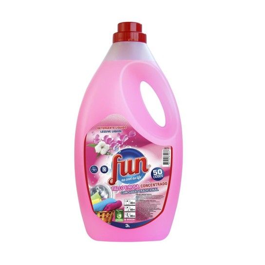 DETERGENTE TALCO E ROSAS FUN 3