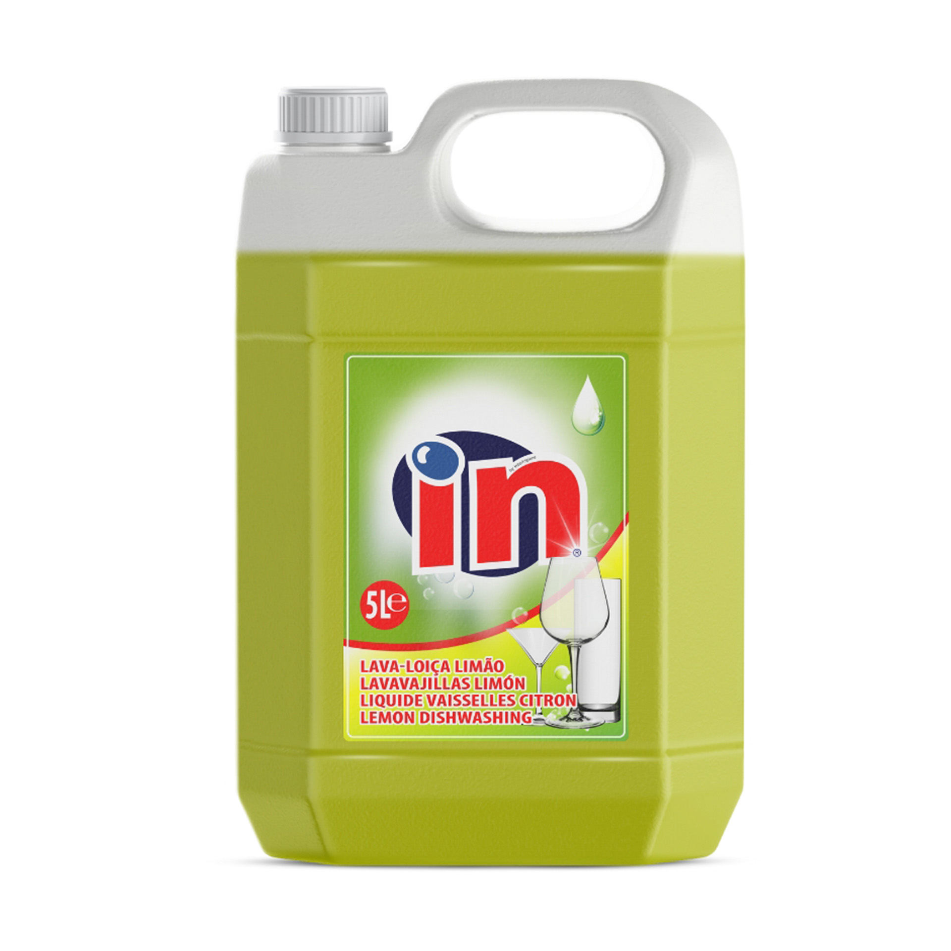DETERGENTE LOIÇA MANUAL LIMÃO IN 5LT DETERGENTE LOIÇA MANUAL LIMÃO IN 5LT
