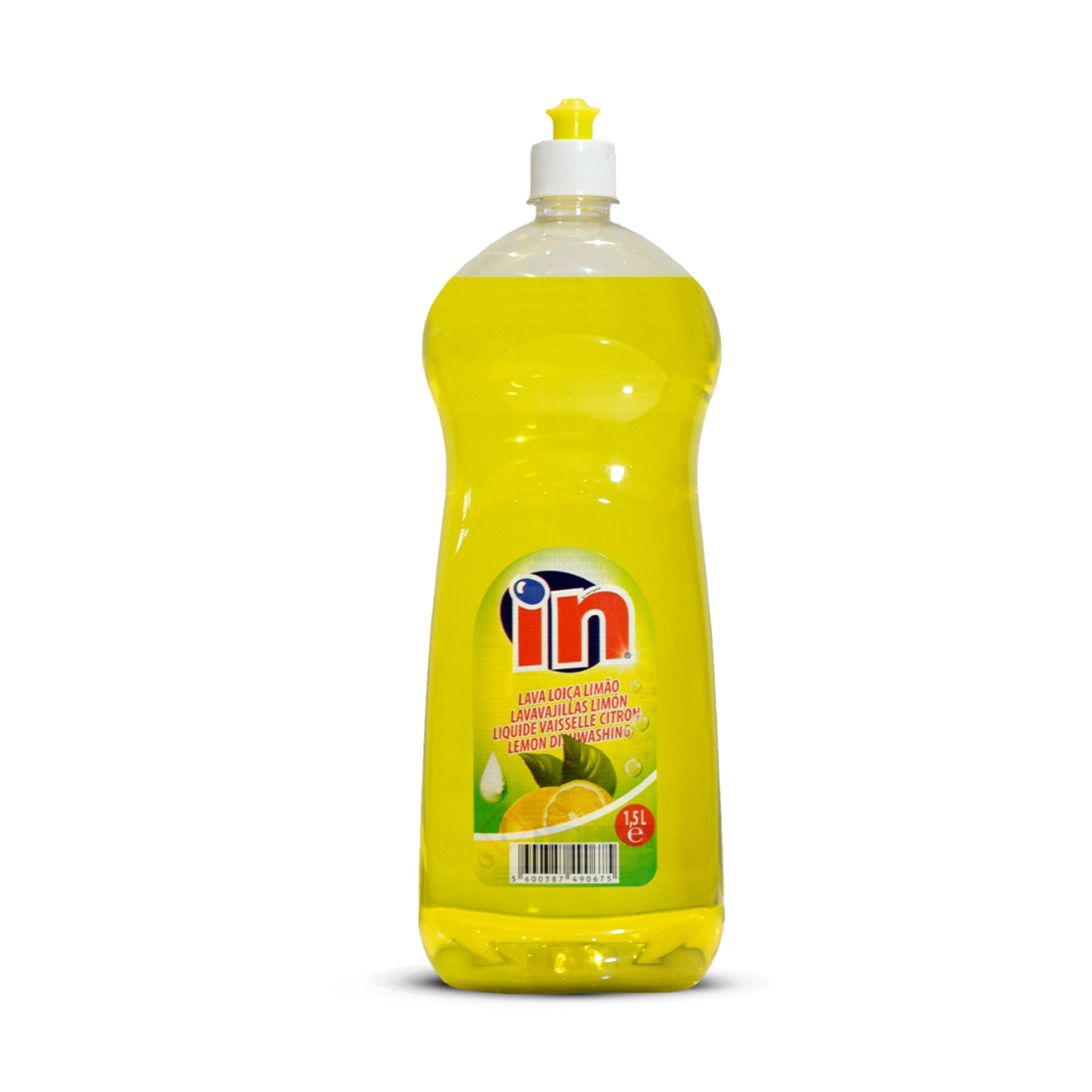 DETERGENTE LOIÇA MANUAL LIMÃO IN 1,5LT DETERGENTE LOIÇA MANUAL LIMÃO IN 1,5LT