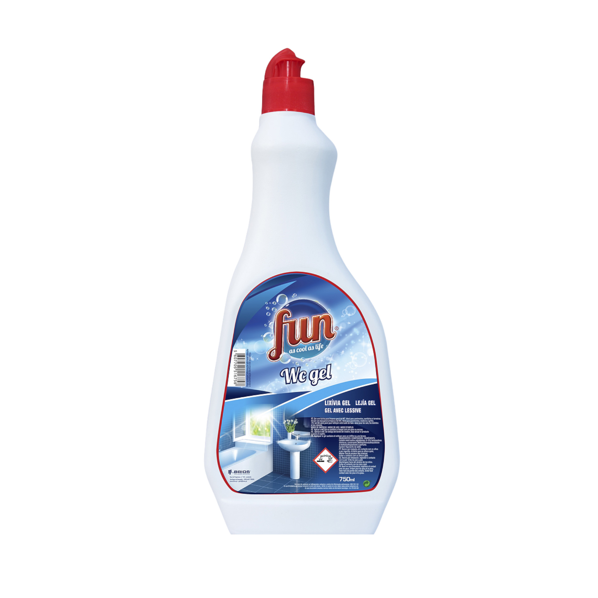 WC GEL PERFUMADO FUN 750ML WC GEL PERFUMADO FUN 750ML