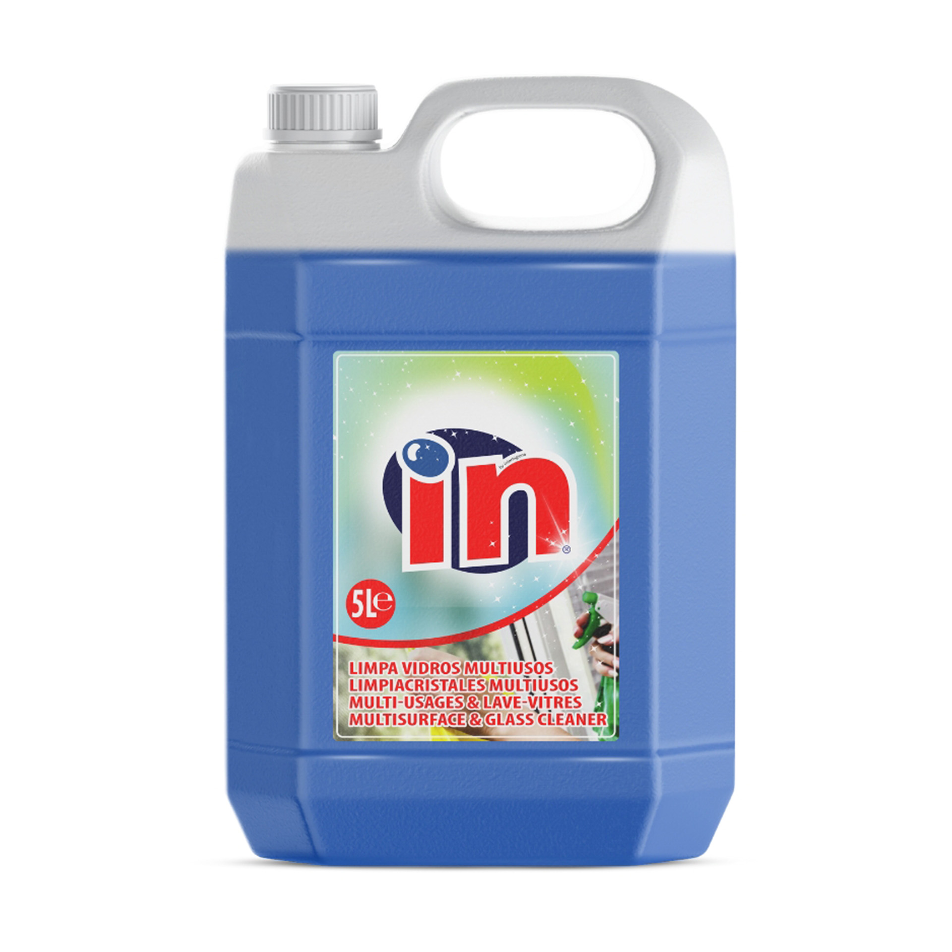 LIMPA VIDROS MULTIUSOS IN 5LT LIMPA VIDROS MULTIUSOS IN 5LT