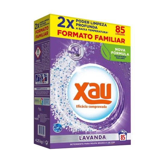 DETERGENTE ROUPA M�QUINA XAU LAVANDA 85DS