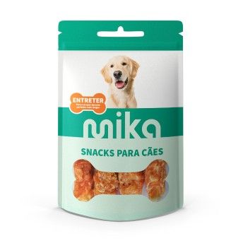 MIKA SNACK C�O OSSO FUMADO BRANCO 200GR