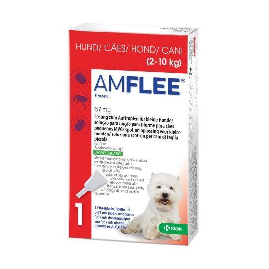 AMFLEE CAES 67MG 1 PIPETA