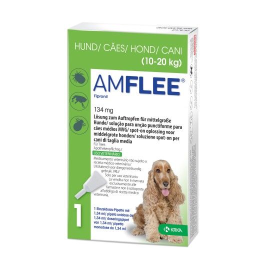 AMFLEE CAES 134MG 1 PIPETA