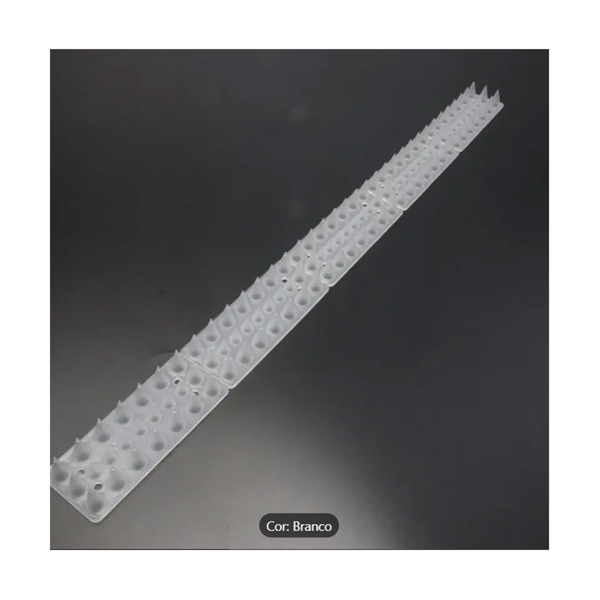 PINO ANTI-PÁSSAROS PLASTICO TRANSPARENTE 50CM PINO ANTI-PÁSSAROS PLASTICO TRANSPARENTE 50CM