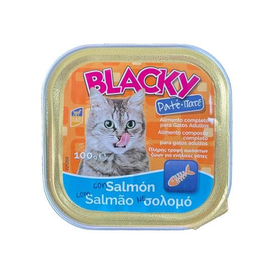 ALIMENTO GATO TERRINA PAT� SALM�O 100GR