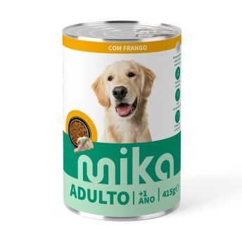 ALIMENTO HÚMIDO CÃO MIKA FRANGO MOLHO 415GR ALIMENTO HÚMIDO CÃO MIKA FRANGO MOLHO 415GR