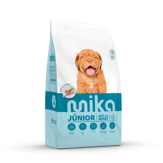 ALIMENTO SECO C�O CACHORRO MIKA 4KG
