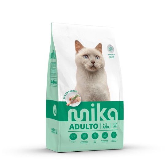 ALIMENTO SECO GATO ADULTO  MIKA 2KG