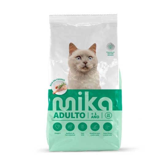 ALIMENTO SECO GATO ADULTO MIKA 10KG ALIMENTO SECO GATO ADULTO MIKA 10KG