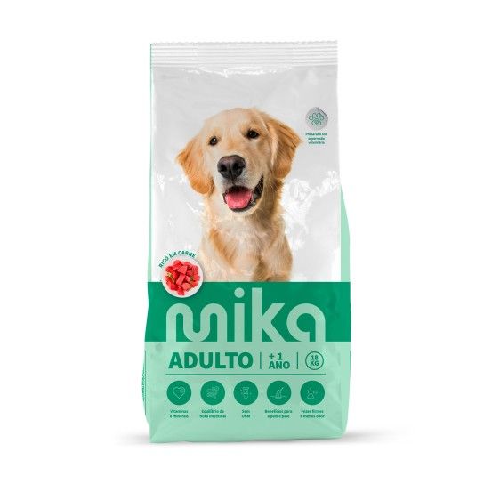 ALIMENTO SECO CÃO MANUTENÇÃO MIKA 18KG ALIMENTO SECO CÃO MANUTENÇÃO MIKA 18KG