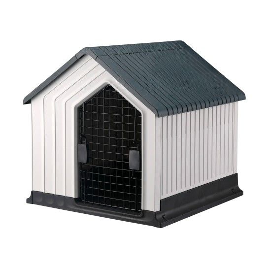 CASOTA C/PORTA CINZA 96X96X95CM