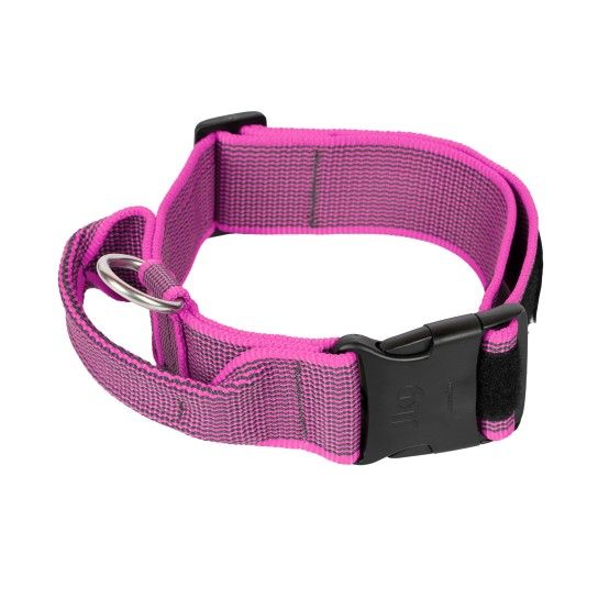 COLEIRA JULIUS 50MM ROSA M/L