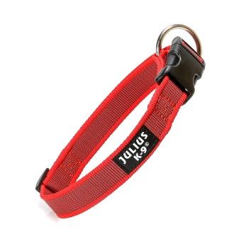 COLEIRA JULIUS VERMELHA M/L