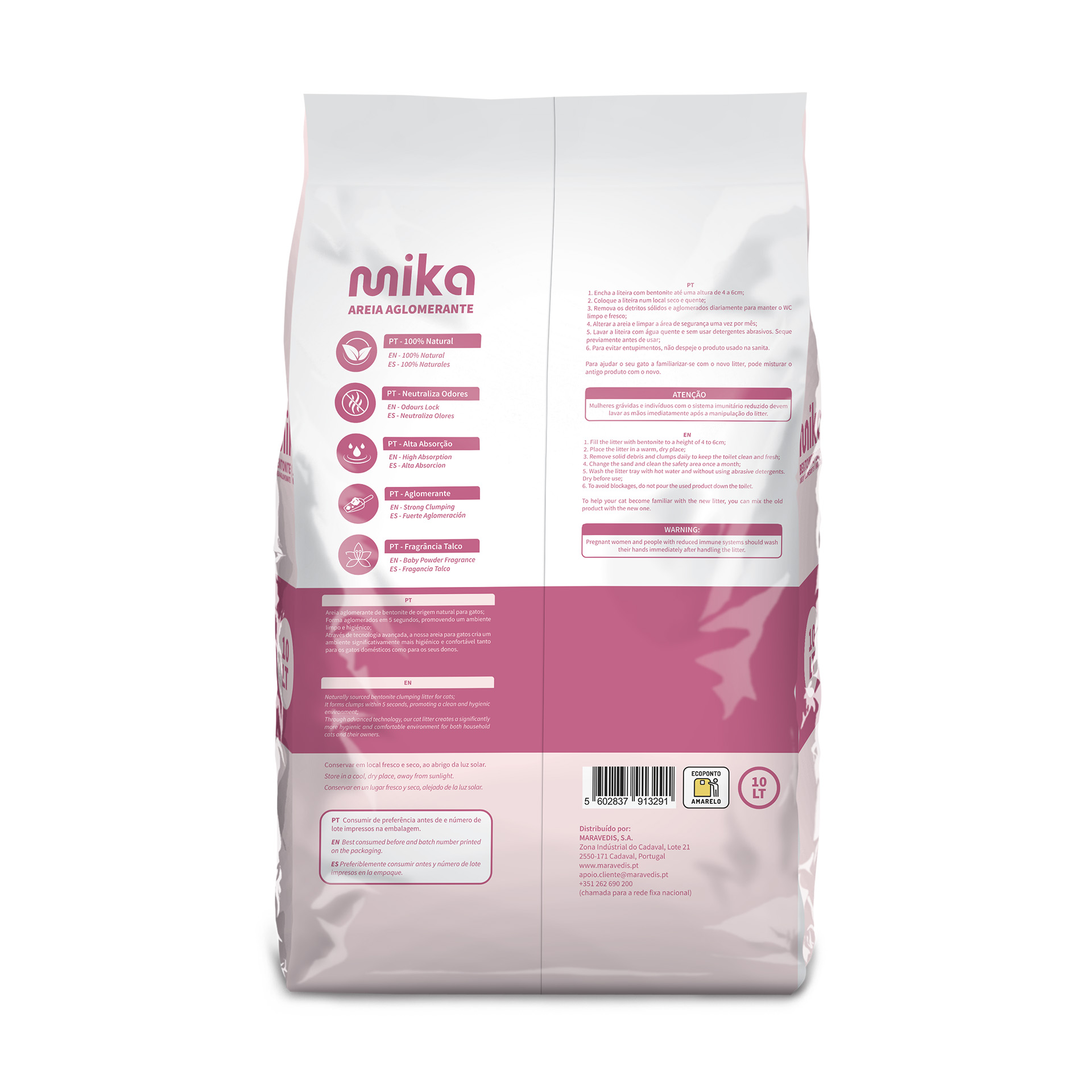 MIKA BENTONITE TALCO 10LT MIKA BENTONITE TALCO 10LT