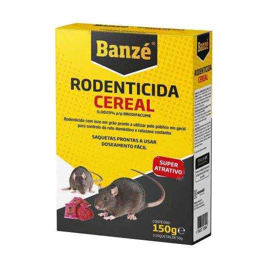 RATICIDA BANZ� CEREAL BRODIFACUME 150GR