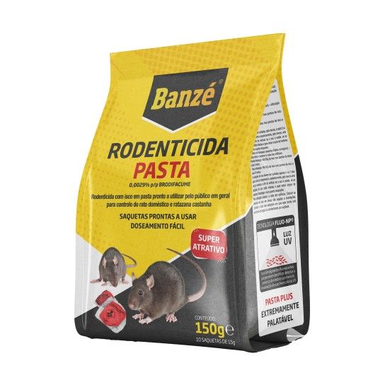 RATICIDA BANZ� PASTA BRODIFACUME 150GR