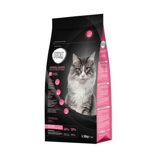 ALIMENTO GATO ESTERILIZADO SALM�O 10KG