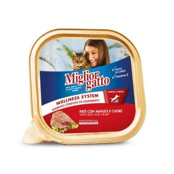 MIGLIOR GATO HUM VACA E CORA��O 100GR