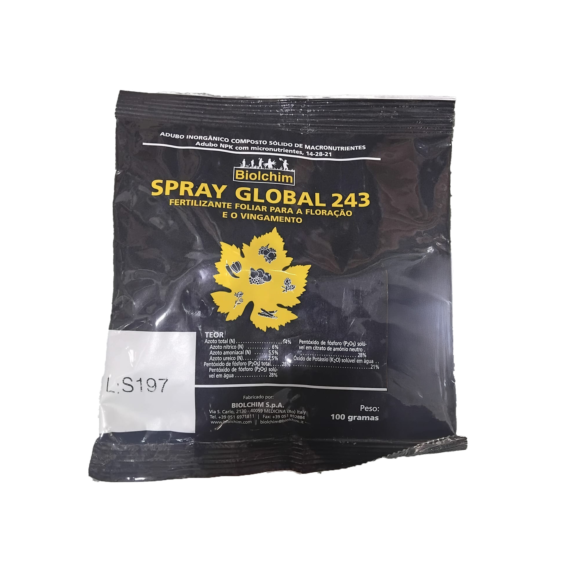 SPRAY GLOBAL 243 100GR SPRAY GLOBAL 243 100GR