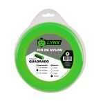 FIO NYLON QUADRADO 2,4MM 50M LYNX FIO NYLON QUADRADO 2,4MM 50M LYNX