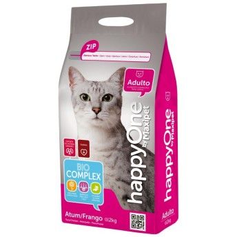 ALIMENTO SECO GATO ATUM/FRANGO HAPPYONE 2KG ALIMENTO SECO GATO ATUM/FRANGO HAPPYONE 2KG