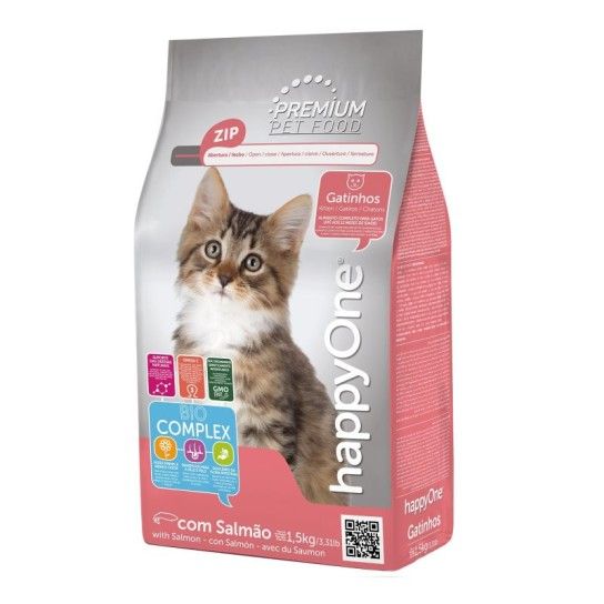 ALIMENTO SECO GATINHOS HAPPYONE 1,5KG ALIMENTO SECO GATINHOS HAPPYONE 1,5KG