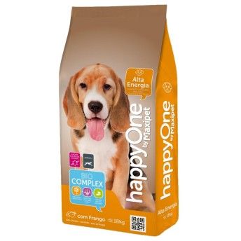 ALIMENTO SECO C�O ADULTO ALTA ENERGIA HAPPYONE 18KG