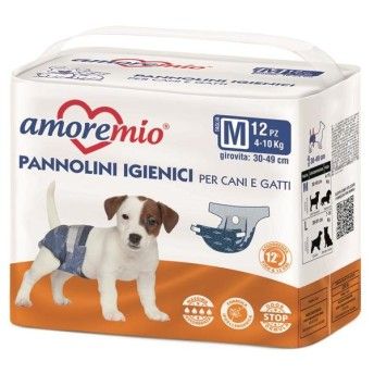 FRALDA DESCARTÁVEIS CÃO/CADELA M 12UN FRALDA DESCARTÁVEIS CÃO/CADELA M 12UN