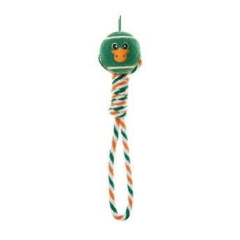 BRINQ CORDA C/BOLA PATO 27CM
