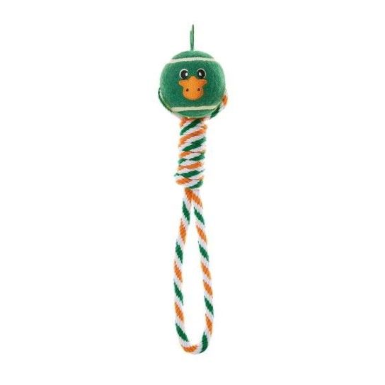 BRINQ CORDA C/BOLA PATO 27CM BRINQ CORDA C/BOLA PATO 27CM