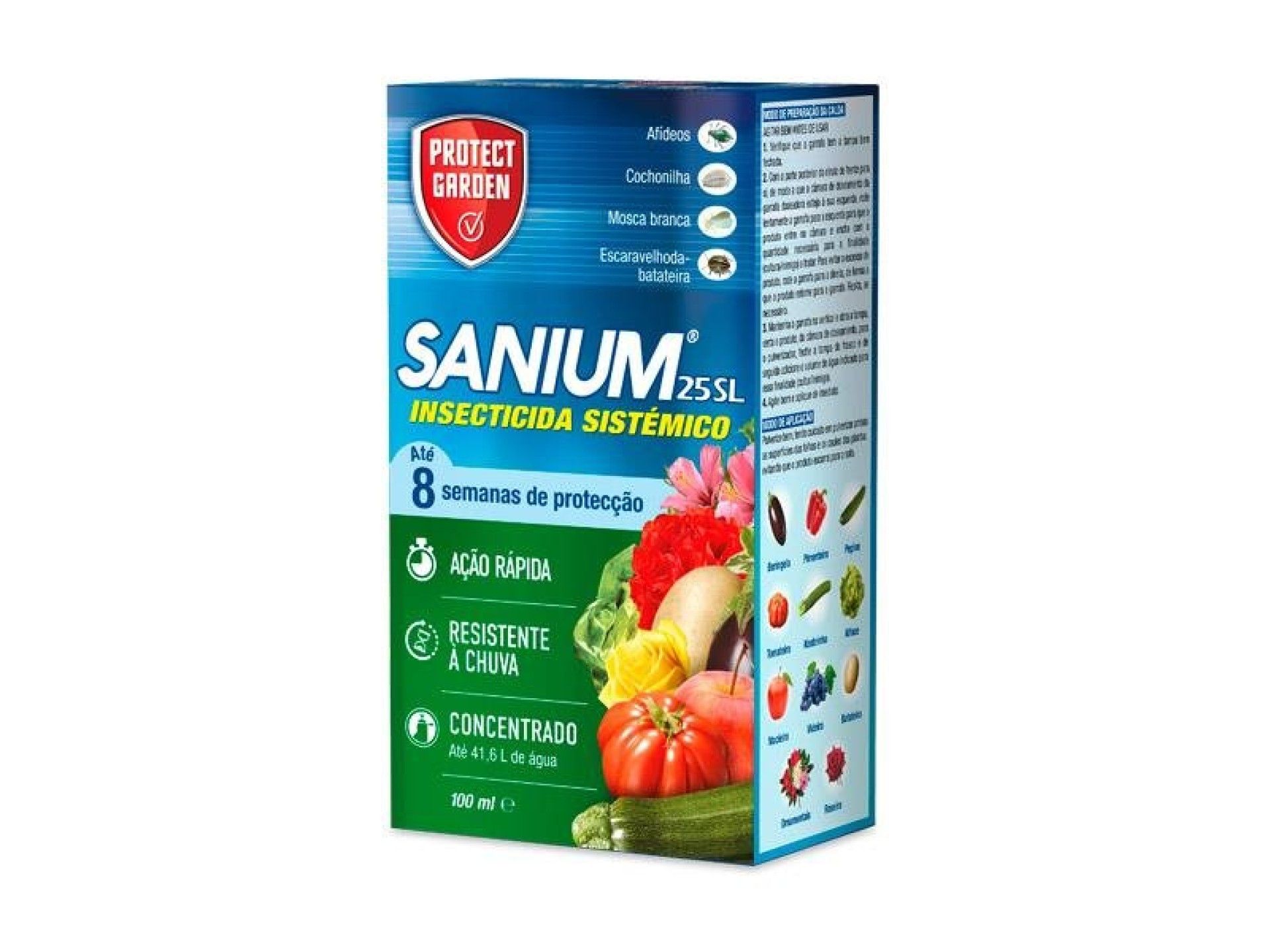 INSETICIDA CONCENTRADO SANIUM PROTECT GARDEN 100ML INSETICIDA CONCENTRADO SANIUM PROTECT GARDEN 100ML