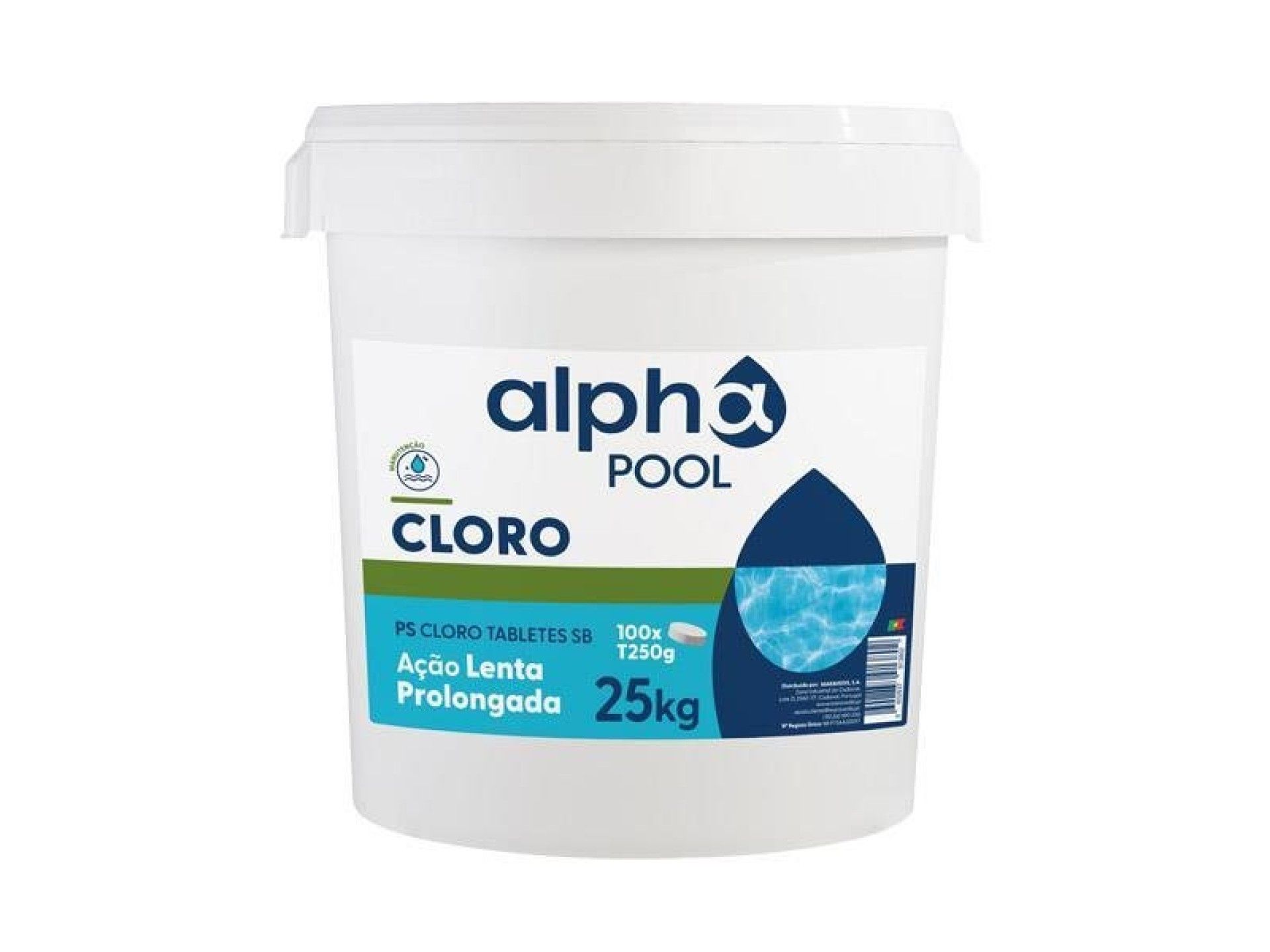 TRATAMENTO CLORO T250 25KG ALPHAPOOL TRATAMENTO CLORO T250 25KG ALPHAPOOL