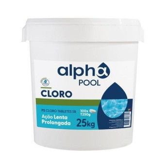 TRATAMENTO CLORO T250 25KG ALPHAPOOL TRATAMENTO CLORO T250 25KG ALPHAPOOL