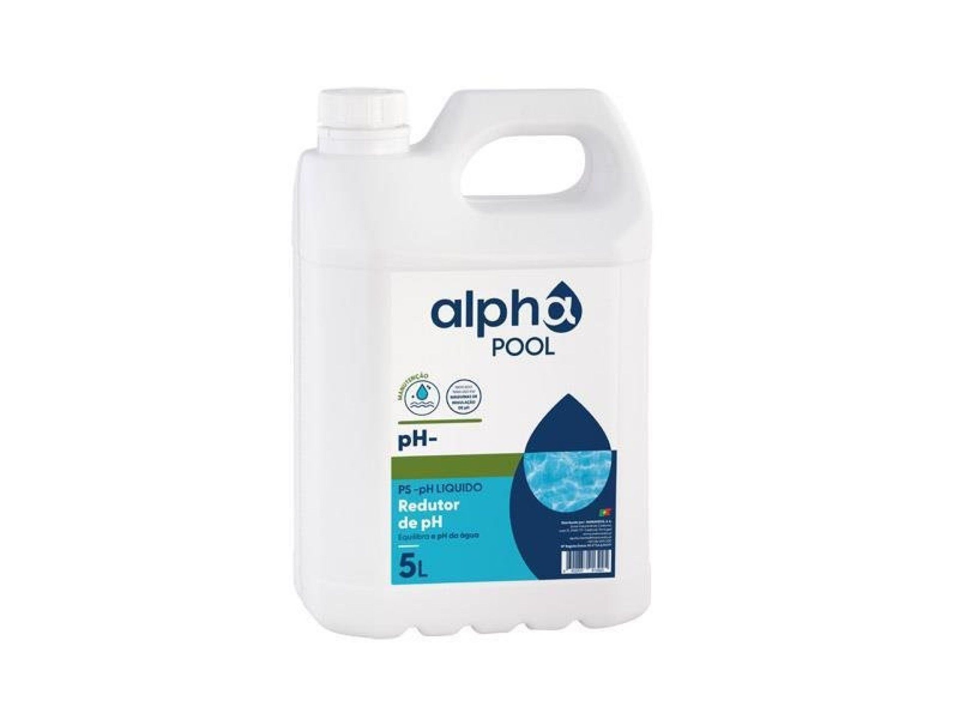 TRATAMENTO PH- (MENOS) LIQ 5LT ALPHAPOOL TRATAMENTO PH- (MENOS) LIQ 5LT ALPHAPOOL