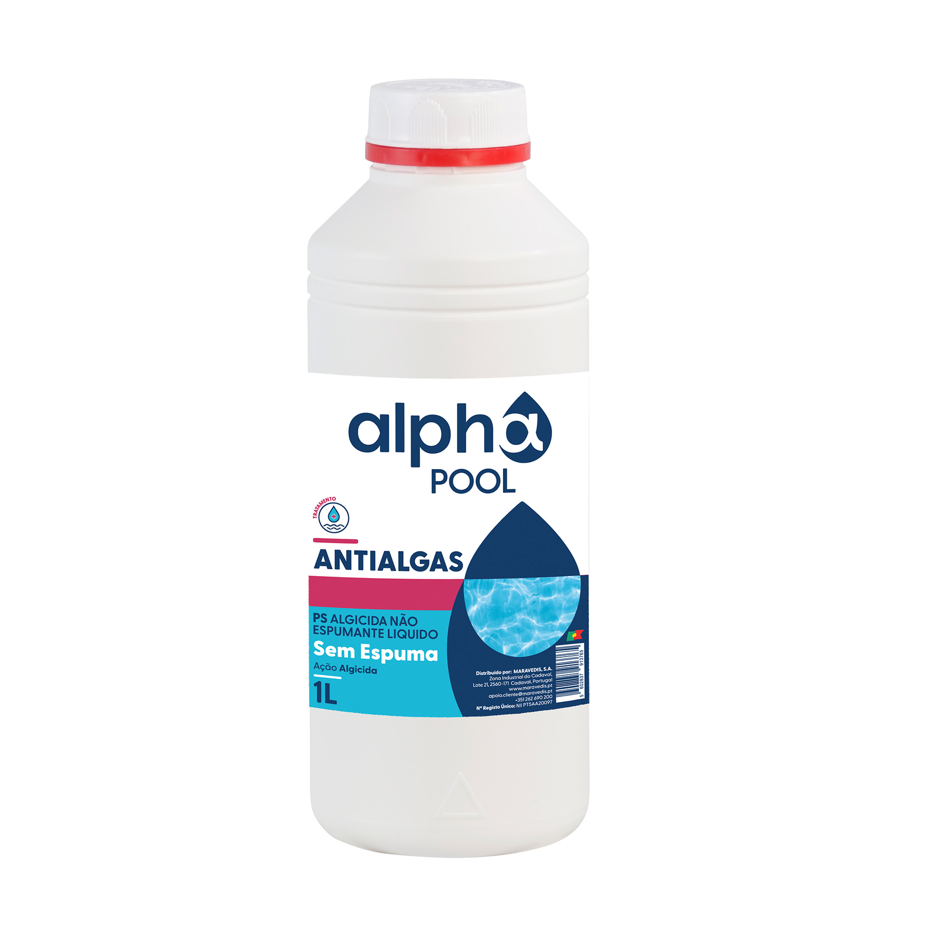 TRATAMENTO ANTIALGAS 1LT ALPHAPOOL TRATAMENTO ANTIALGAS 1LT ALPHAPOOL