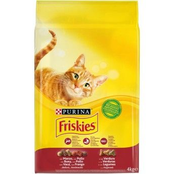 ALIMENTO GATO VACA FRANGO LEGUMES 4KG