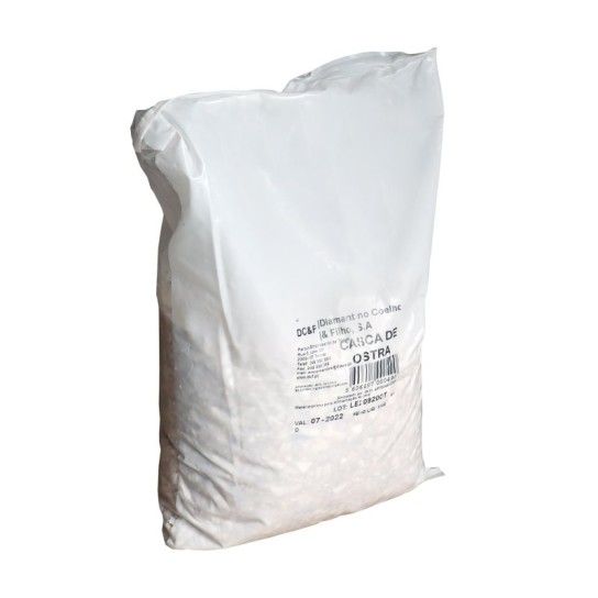 CASCA DE OSTRA 1KG CASCA DE OSTRA 1KG