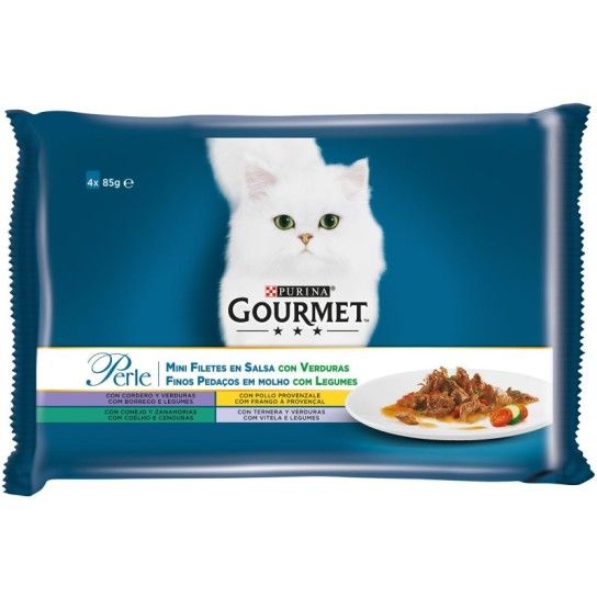 GOURMET PERLE EXOTIC SELE플O 4 X 85GR GOURMET PERLE EXOTIC SELE플O 4 X 85GR