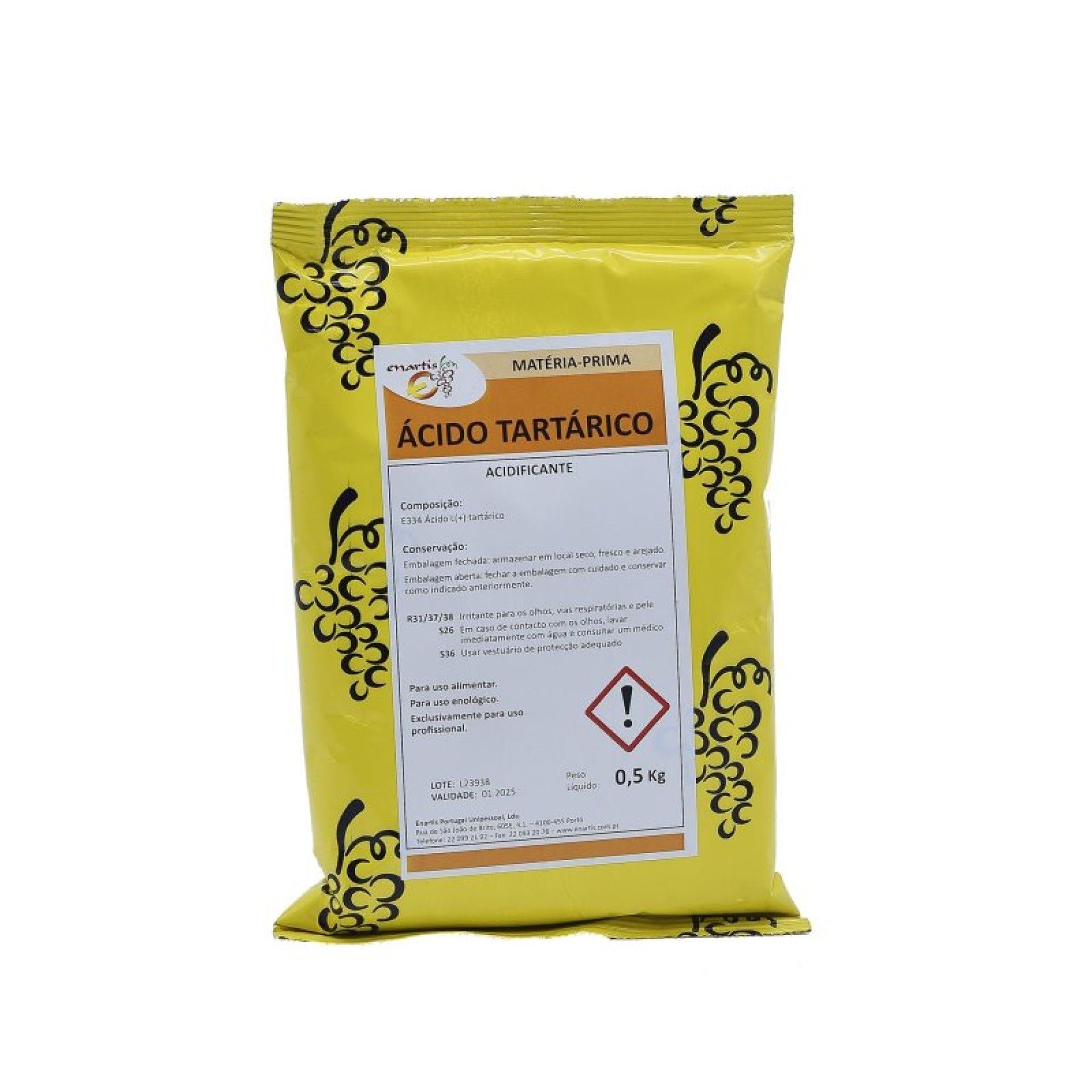 ACIDO TARTARICO 500GR ACIDO TARTARICO 500GR