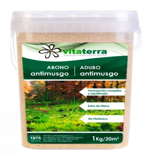 ADUBO RELVA ANTIMUSGO 1KG ADUBO RELVA ANTIMUSGO 1KG