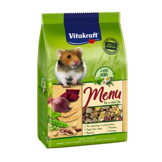 MENU AROMA HAMSTER 400GR MENU AROMA HAMSTER 400GR