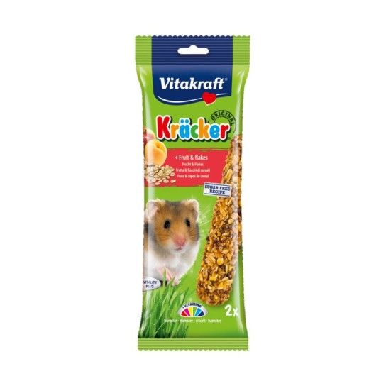 BARRITAS HAMSTER FRUTA 2UN