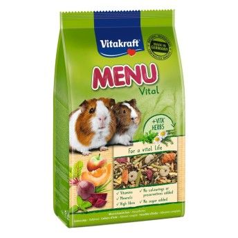 MENU COBAIAS 1KG