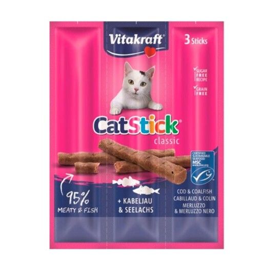 SNACK GATO MINI BACALHAU/ATUM 3UN SNACK GATO MINI BACALHAU/ATUM 3UN