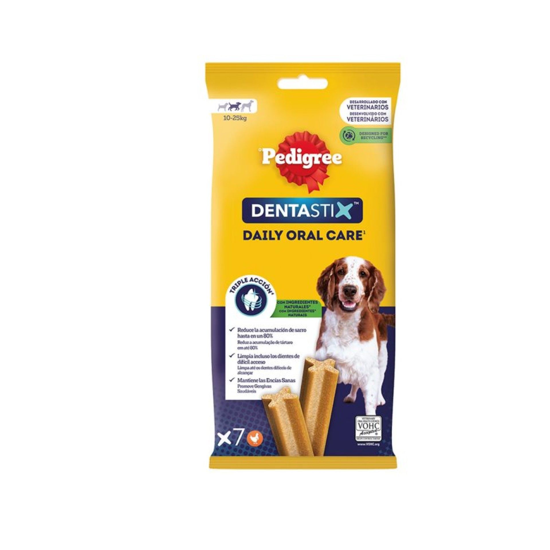 SNACK C�O PEDIGREE DENTASTIX 180GR