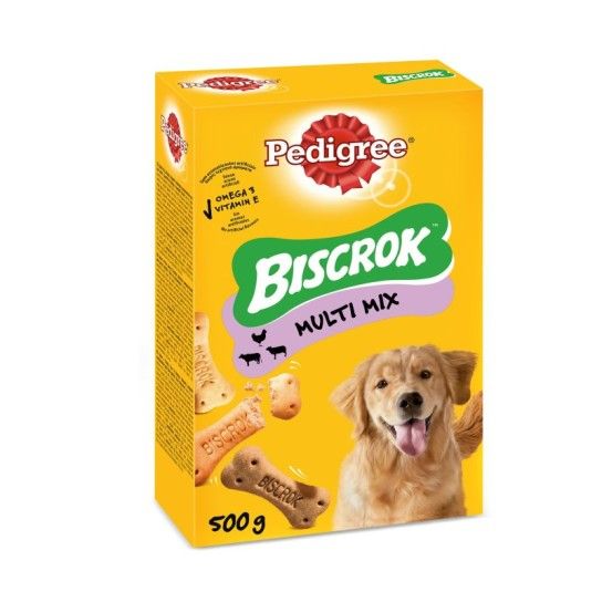 SNACK C�O PEDIGREE BISCROK 500GR