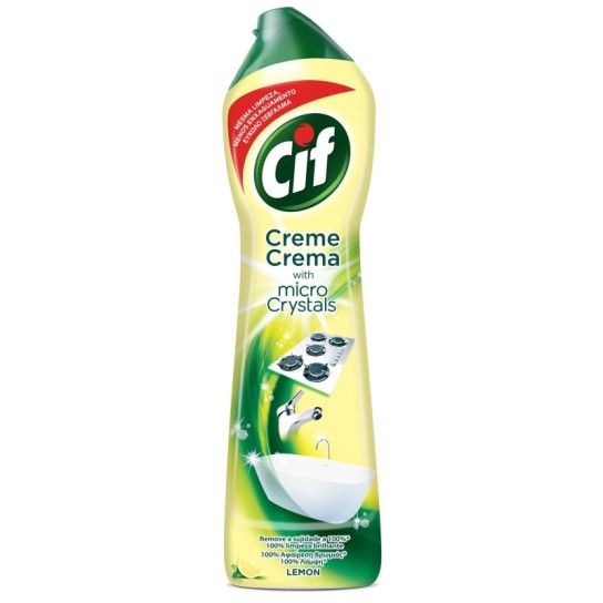 CREME LIMPEZA LIMÃO CIF 500ML CREME LIMPEZA LIMÃO CIF 500ML
